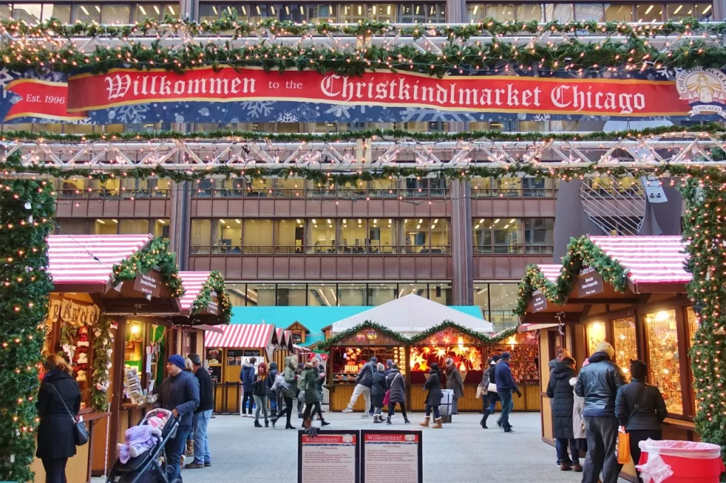 Christmas Market in Chicago 
