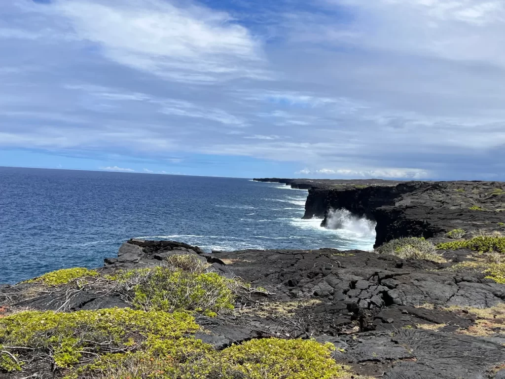 Sea Cliffs at Volcano National Park