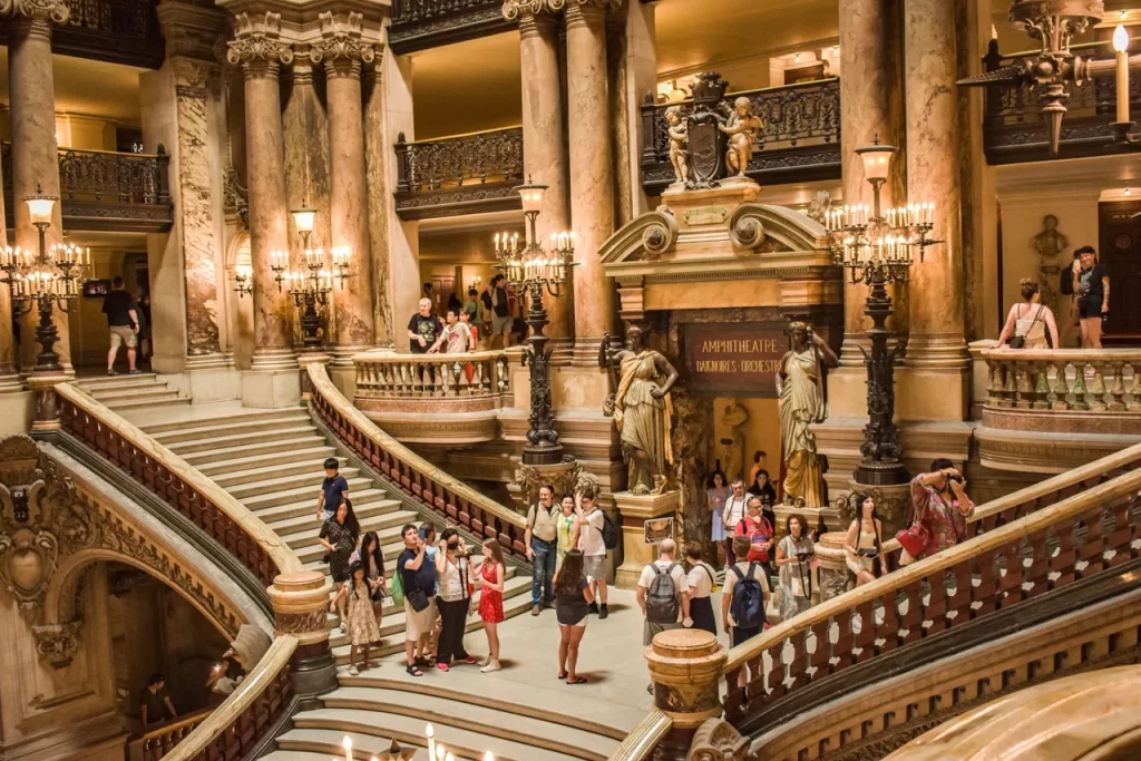 The Grand Foyer of the Opera Garnier, Paris