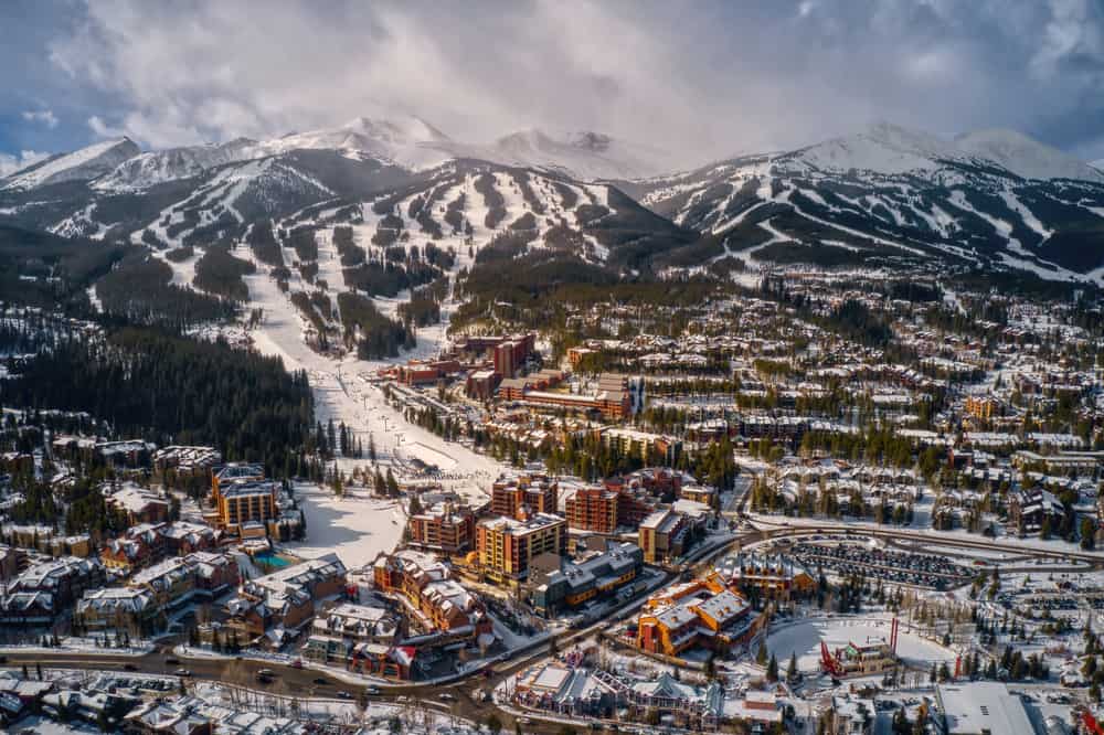 The town of Breckenridge, Colorado