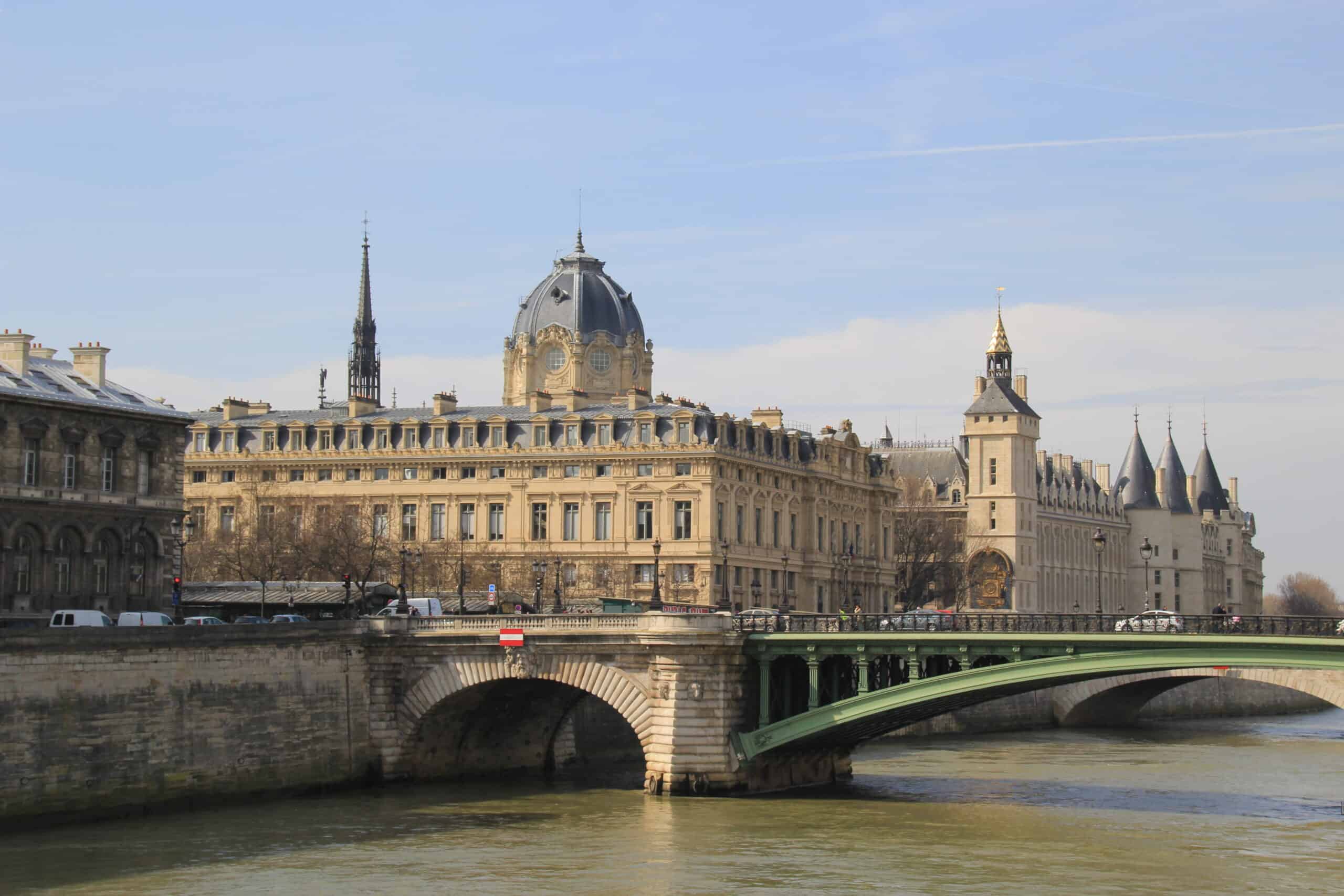 Seine River in Paris, France 