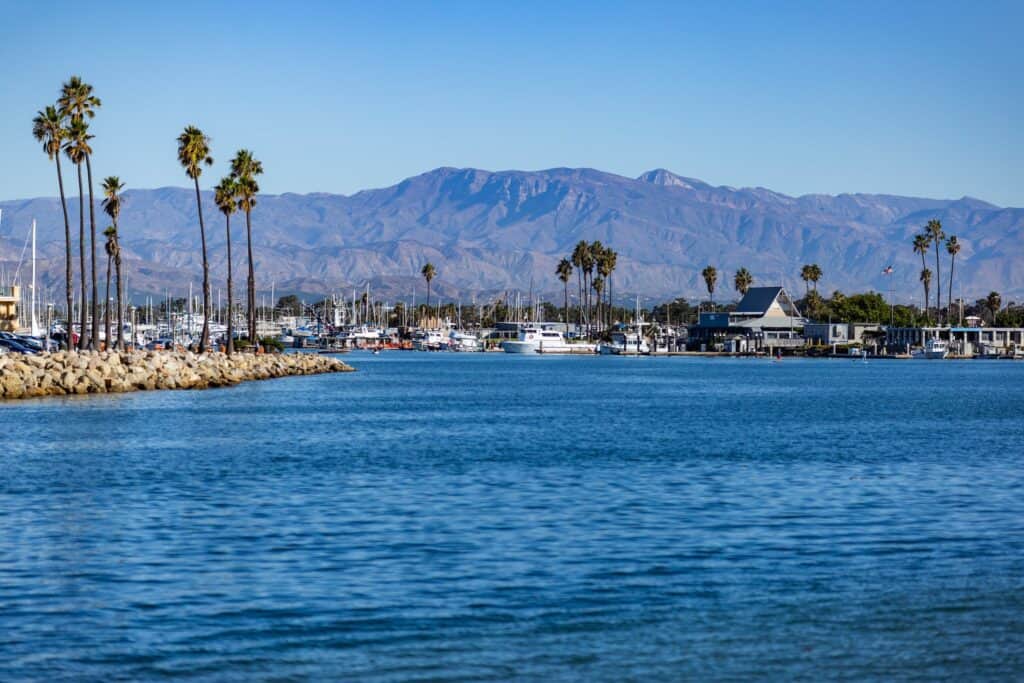 Coastline of California