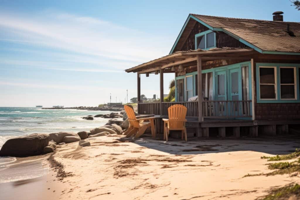 Beach house with a kitchen, a tip for saving money on vacation