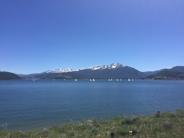 Lake Dillon in Summit County Colorado