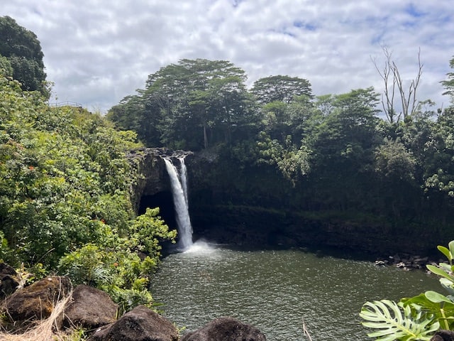 Rainbow Falls in Hilo on the Big Island of Hawaii