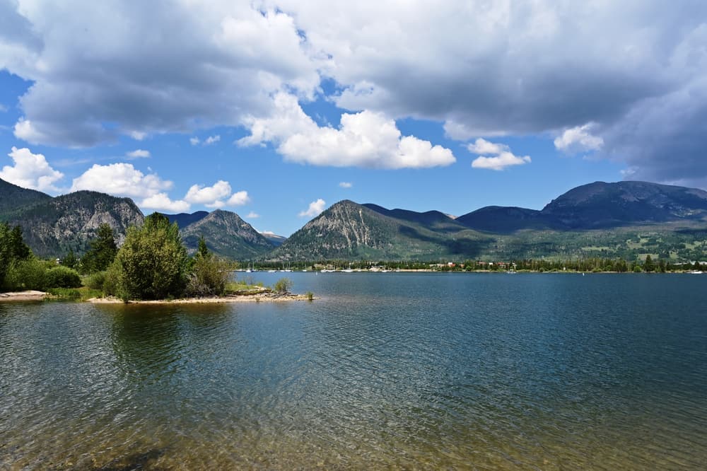 Lake Dillon in Frisco, Colorado