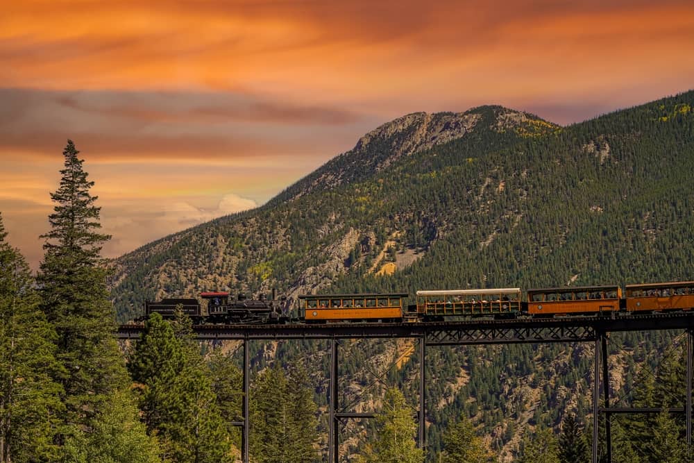 Georgetown Loop Railroad in Georgetown Colorado