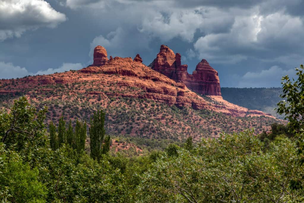 Rock formations in Sedona, Arizona