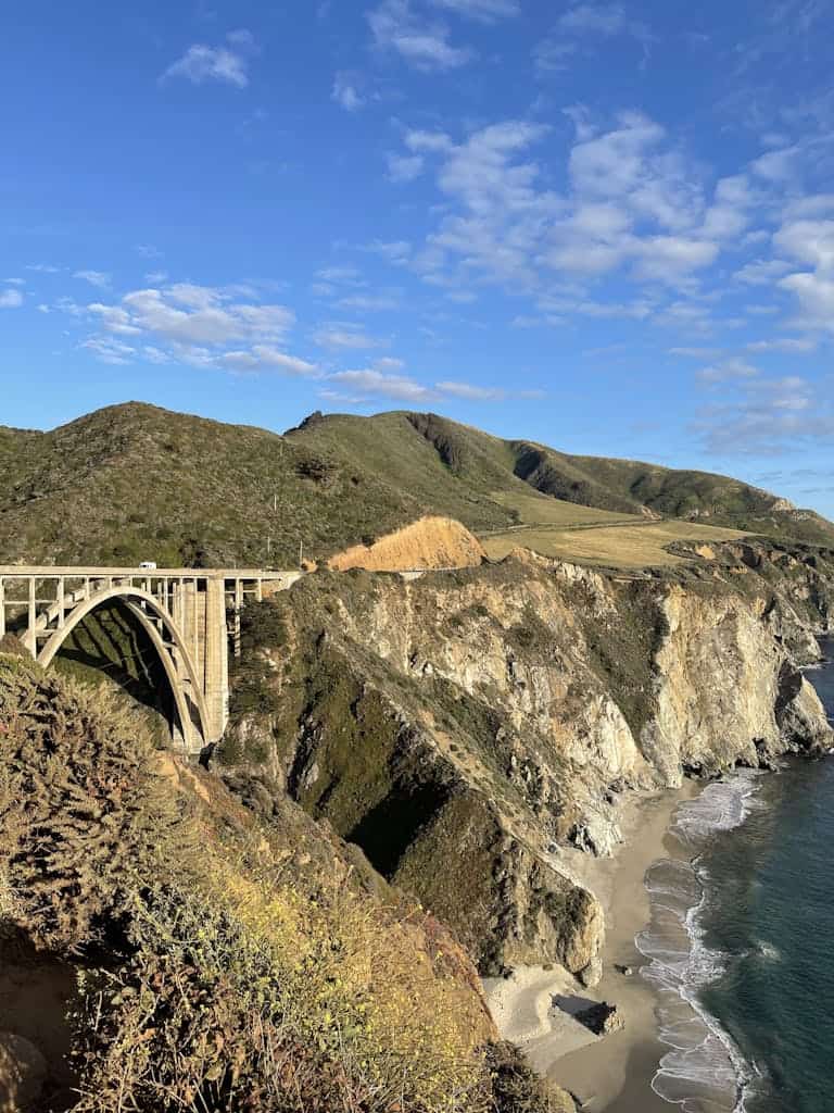Bixby Creek Bridge in Big Sur and easy Day Trip from San Francisco