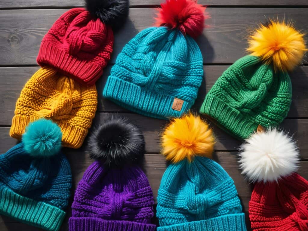 Colorful hats