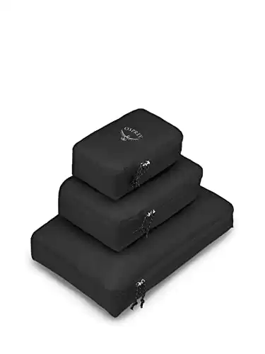 Osprey Ultralight Travel Packing Cube Set, Black