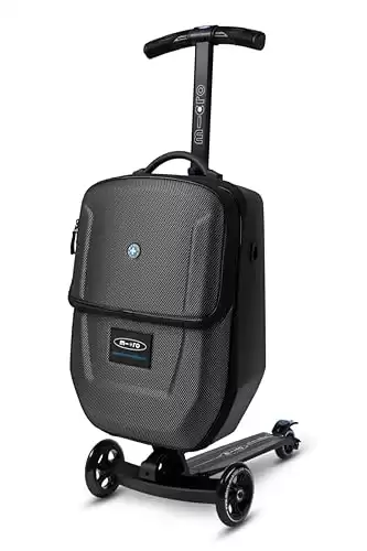 Micro Kickboard - Micro Luggage 4.0 Carry-On Scooter Suitcase for Teens and Adults