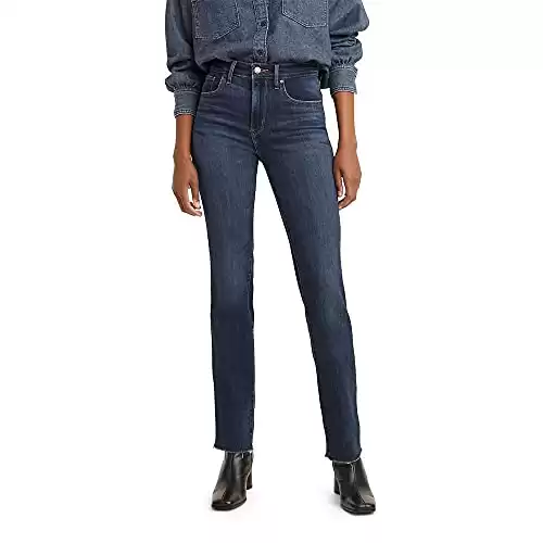 Levi's Women's 724 High Rise Straight Jeans, Chelsea Hour (Waterless)