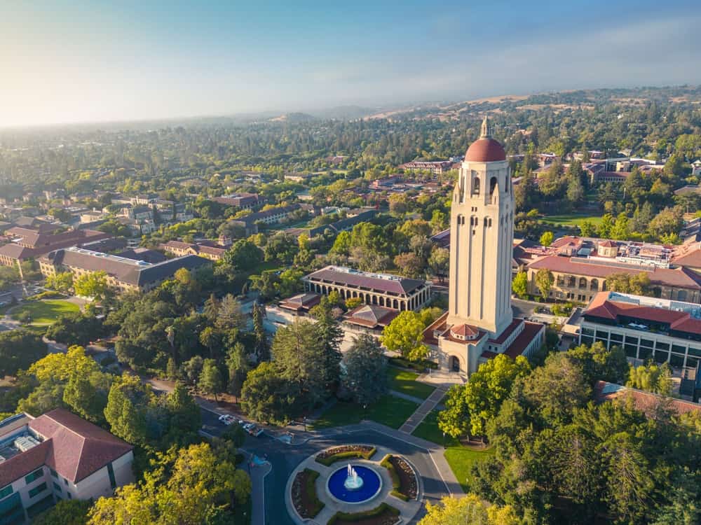 Stanford University Campus in Palo Alto, California