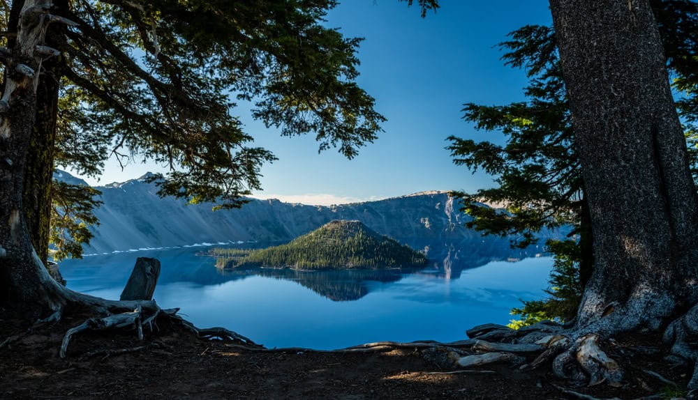 Crater Lake National Park in Oregon