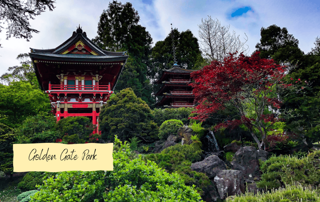 Japanese tea garden in Golden Gate Park