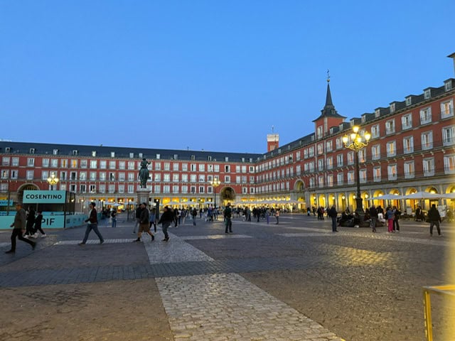 Plaza Mayor in Madrid, Spain