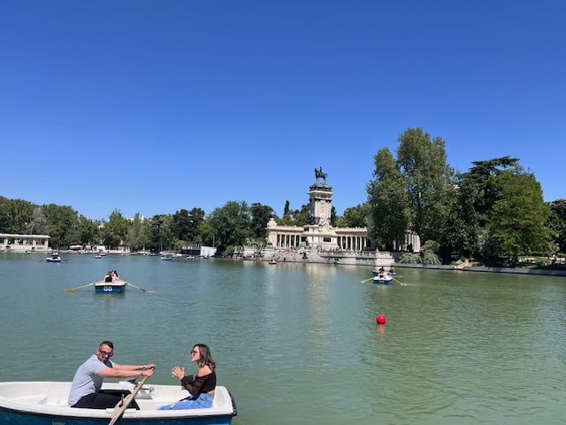 The Great Pond at the Estanque Grande del Retiro