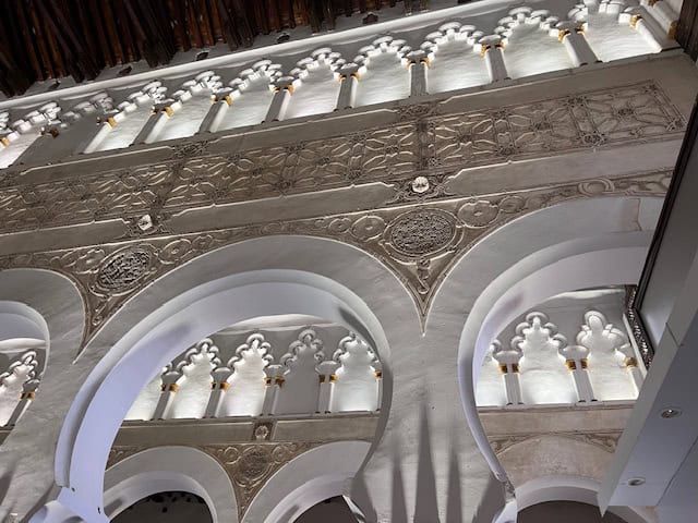 Synagogue of Saint Mary the White in Toledo, Spain