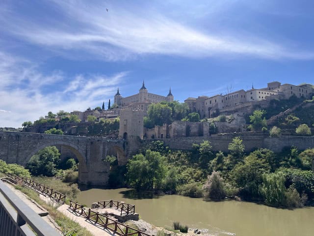 View of the town of Toledo, Spain
