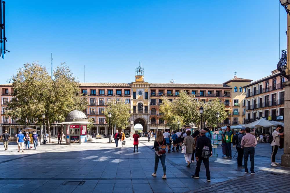 Plaza De Zocodover in Toledo, Spain