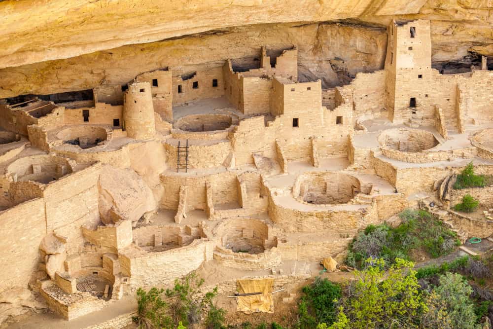 Cliff dwellings at Mesa Verde National Park 