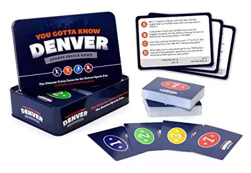 You Gotta Know Denver - Sports Trivia Game
