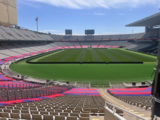 The Olympic Stadium for the 1992 Summer Olympics in Barcelona, Spain