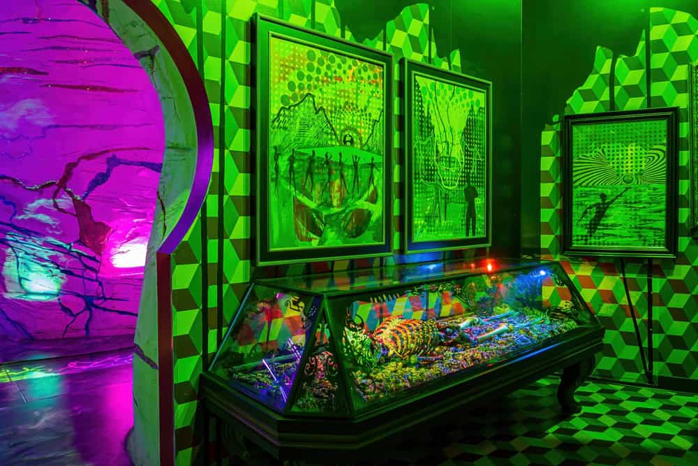 Room in Meow Wolf Omega Mart in Las Vegas 