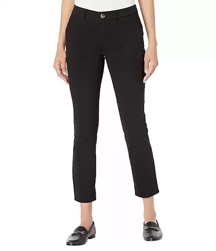 Tommy Hilfiger Women's Hampton Chino Pants – Lightweight Pants With Relaxed Fit