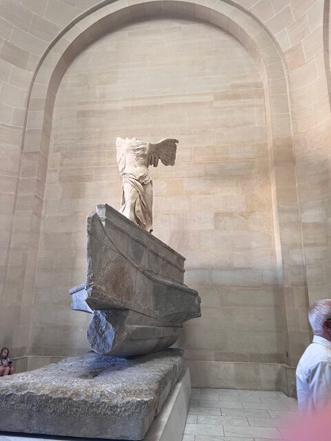 Statue at the Louvre in Paris