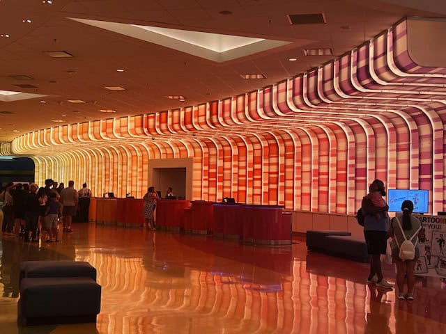 Lobby at the Art of Animation Resort in Disney World