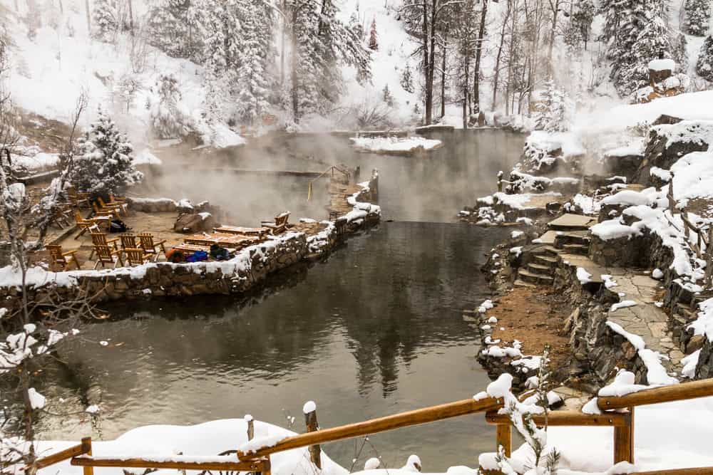 Strawberry Park Hot Springs in Steamboat Springs, Colorado