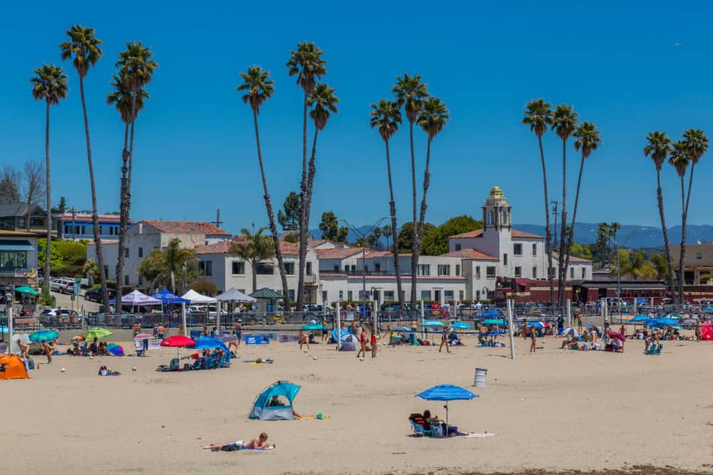 Main Beach in Santa Cruz, California