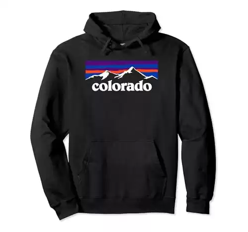 Colorado Mountains Design Colorado Underground Pullover Hoodie