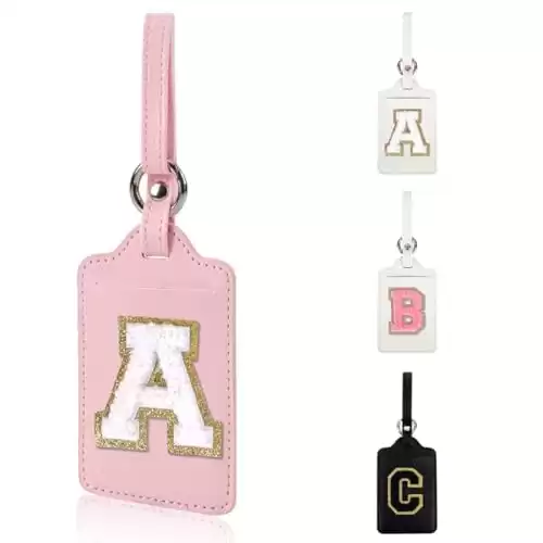 Personalized Initial Luggage Tags for Suitcases