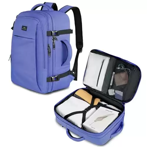 MATEIN Travel Backpack for Women, 50L Carry on Backpack